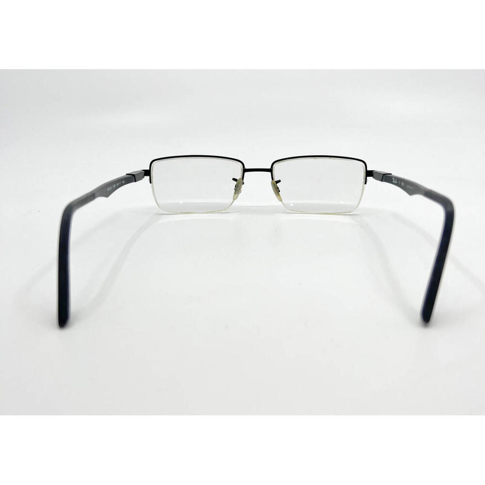 Ray-Ban RB 6238 2509 Black Metal Full Rim Eyeglasses Frame 52-17-145 7275 - Picture 4 of 7